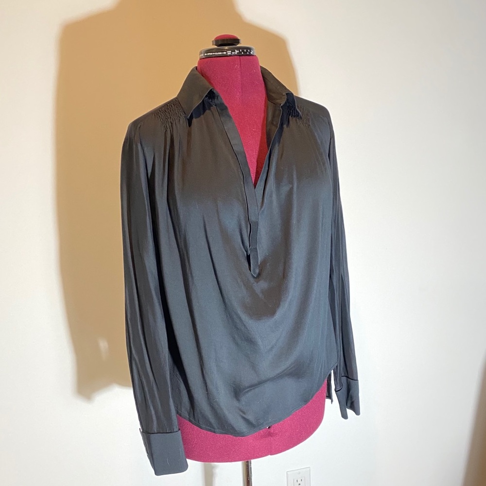 Max Azria woven tunic top NWOT